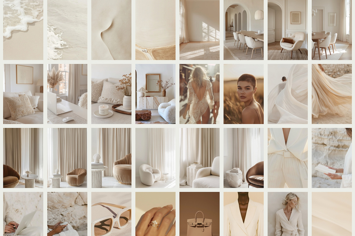 Neutral Beige Editorial Stock Images, a Beauty & Fashion Photo by Make Stories Studio (Photo 6 of 6)