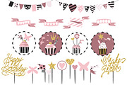 Party cards and flyers big set, a Decorative Illustration by Happiestsim (Thumbnail 11 of 13)