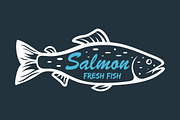 Salmon icons, a Background Graphic by Tomass2015 (Thumbnail 1 of 3)