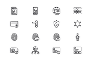 Security Icons (60 Icons), an Icon by Middltone (Thumbnail 4 of 5)