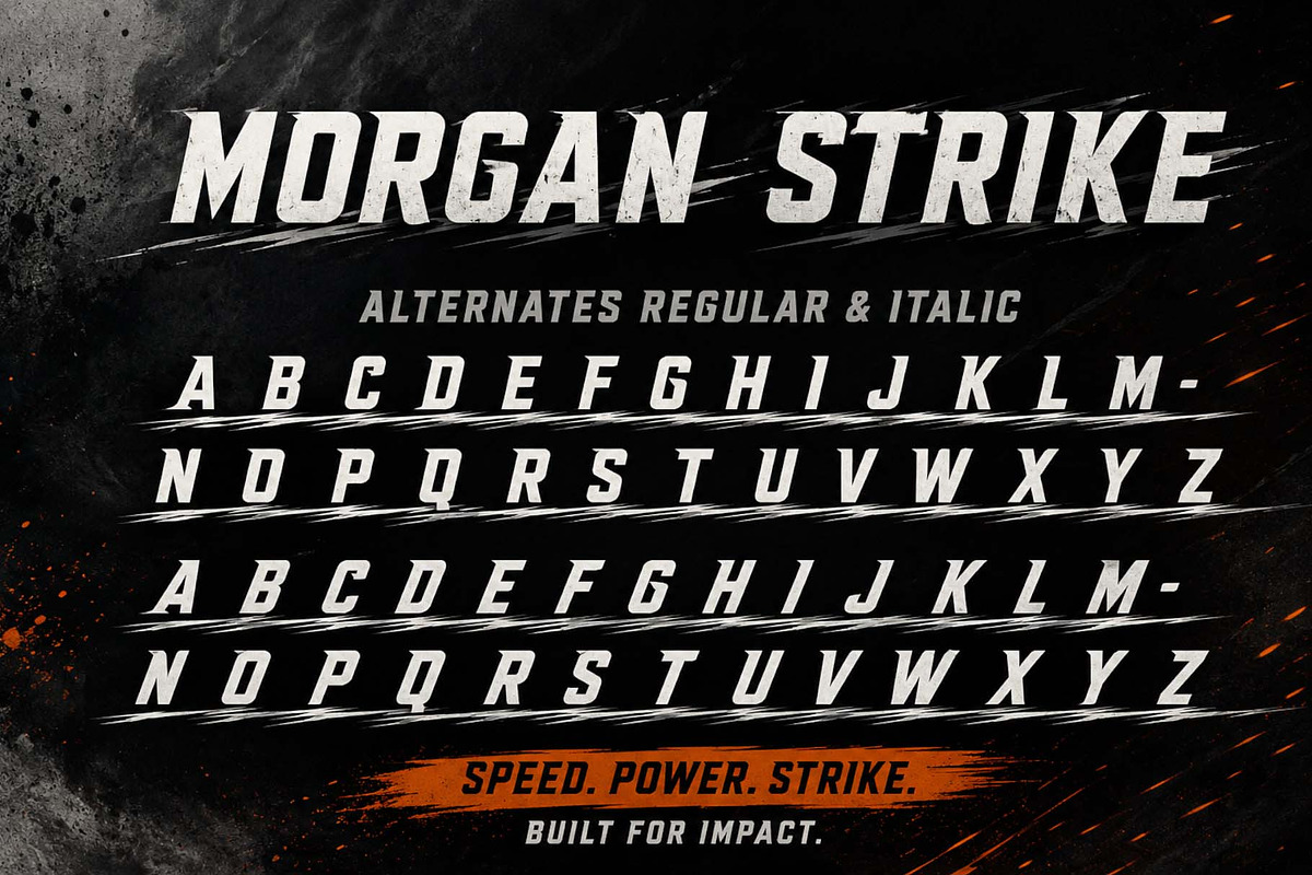 Morgan Strike, a Blackletter Font by Yoga Letter (Photo 7 of 11)