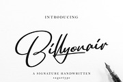 Billyonair | Signature Font, a Handwritten Font by Fontlicious (Thumbnail 1 of 7)