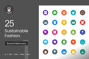 25 Sustainable Fashion Icons, an Icon by IconBunny