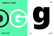 Girello, a Sans Serif Font by Dora Typefoundry (Thumbnail 5 of 10)