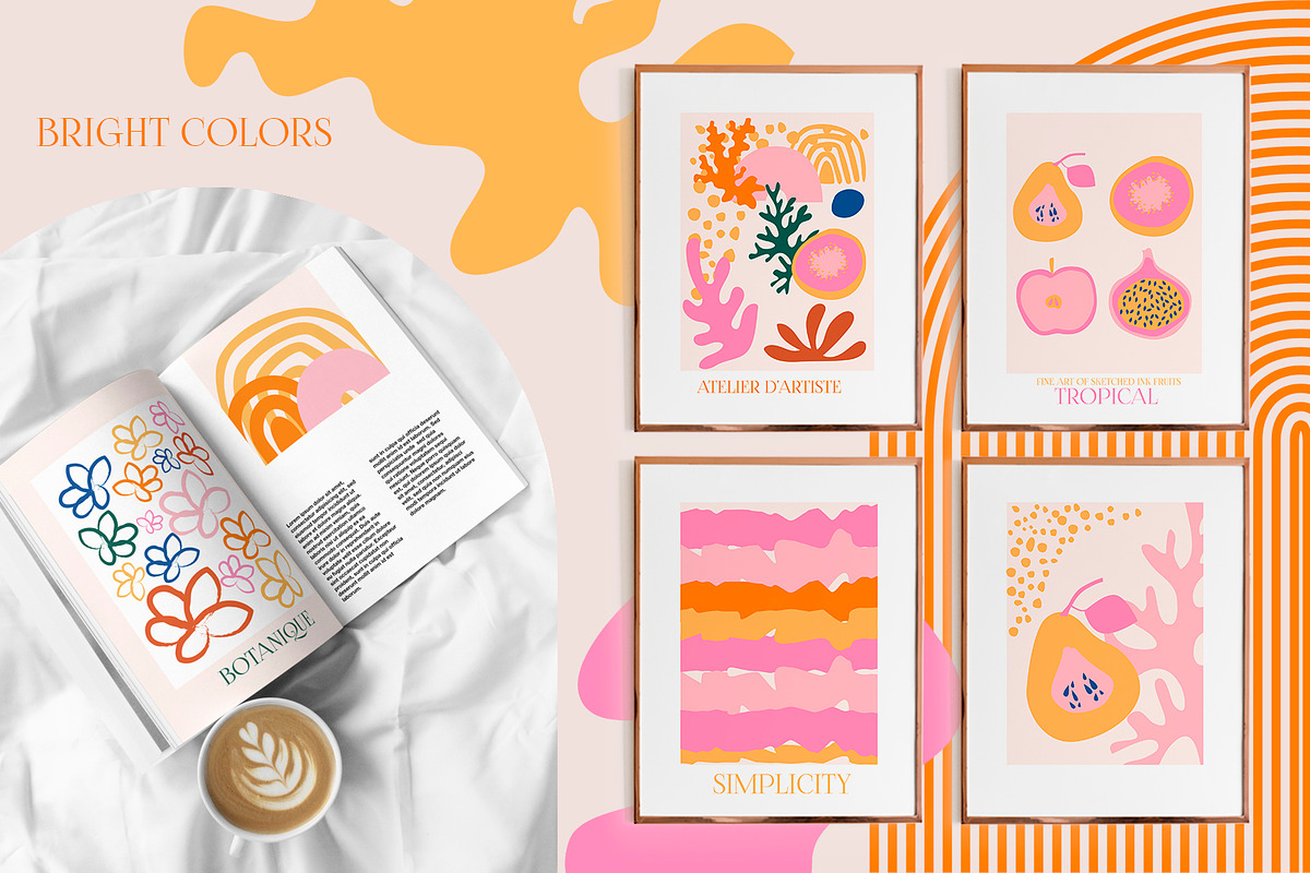 Poster Gallery Bundle, a Decorative Illustration by Mio Buono (Photo 48 of 82)