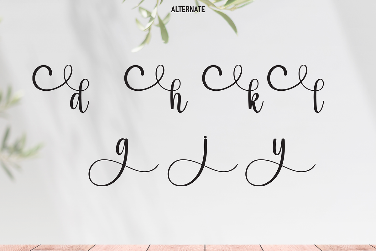 Calligraphy | Script Font, a Handwritten Font by Scratchones (Photo 8 of 9)