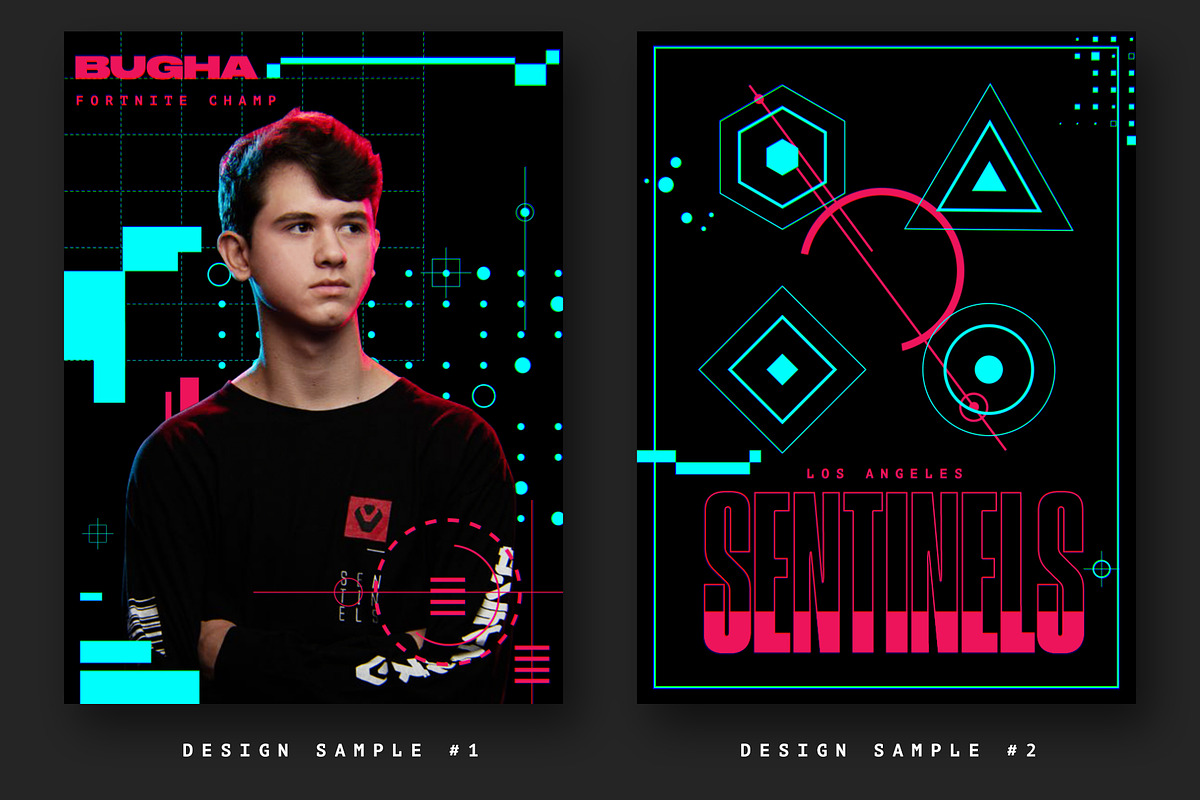 SIEGE - GAMER VECTOR PACK, a Pattern Graphic by GOAT Design Co. (Photo 2 of 7)