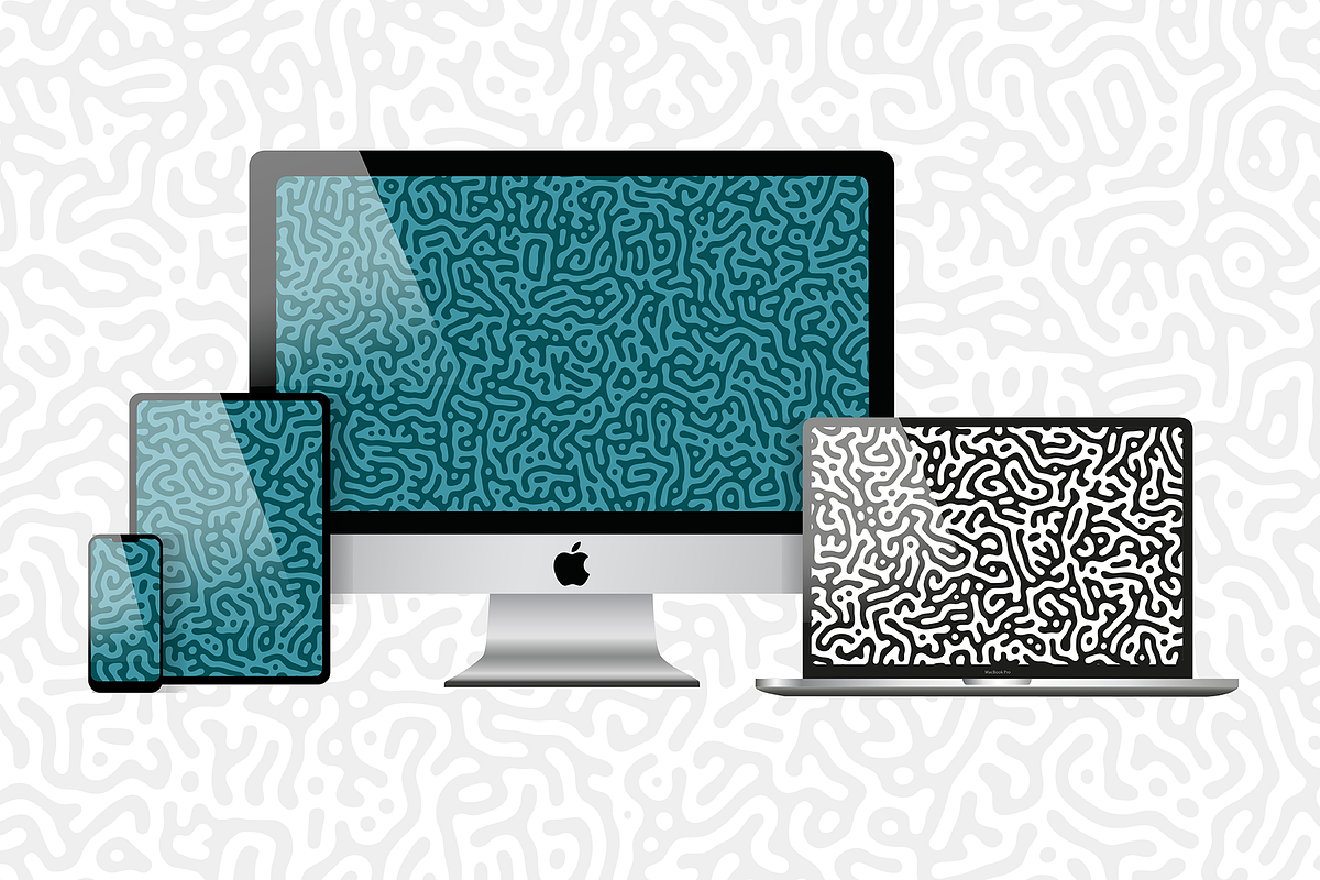 Organic Maze Seamless Pattern, a Pattern Graphic by Graphic Pattern Studio (Photo 4 of 4)