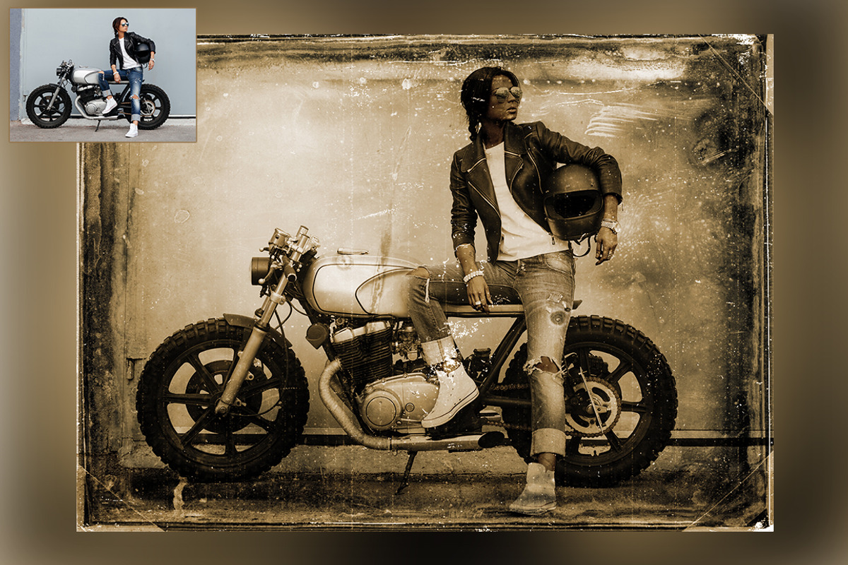 Aged Antique Photoshop Action, an Action Add-On by designvillage (Photo 7 of 12)