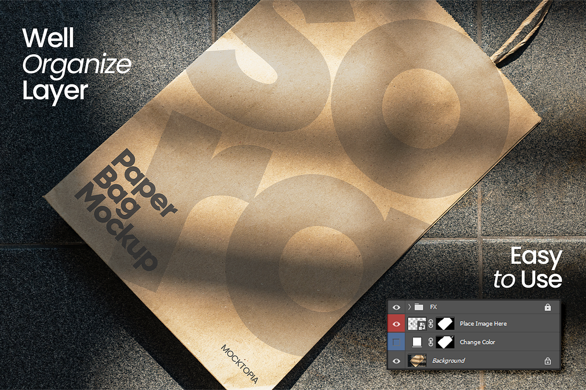 Sora Paper Bag Mockup Set, a Packaging Mockup by Mocktopia (Photo 5 of 8)