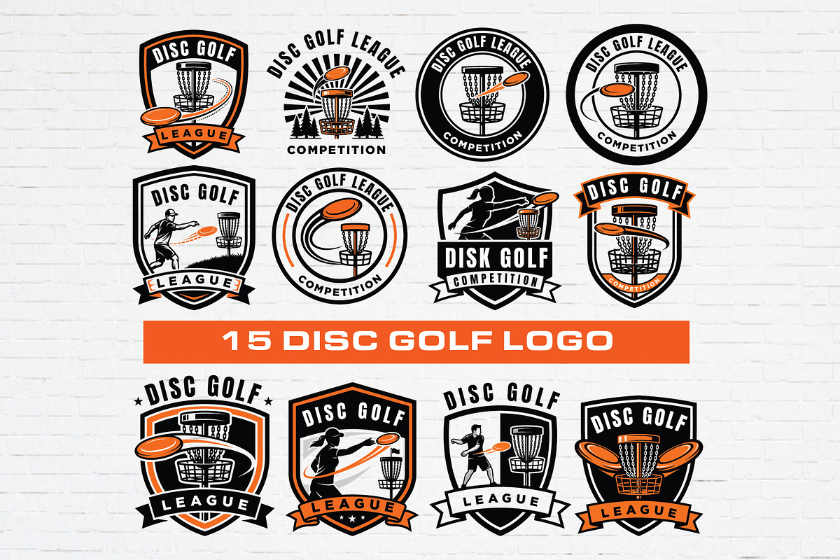 15 Disc Golf League Competition Logo, a Branding & Logo Template by Guavanaboy (Photo 1 of 3)