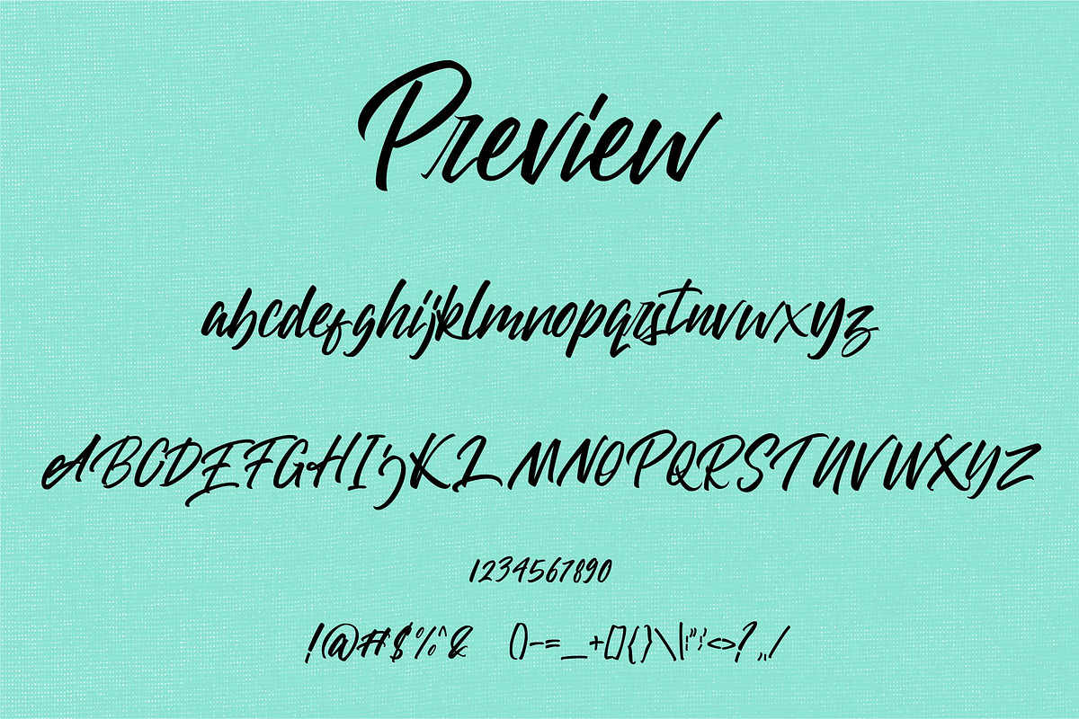 Magraes Casual Font preview 3