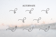 Rainday | Script Font, a Handwritten Font by Scratchones (Thumbnail 8 of 9)
