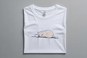 Tired Sleeping Cat with Coffee File, an Illustration by Purpose Ekbal (Thumbnail 3 of 3)