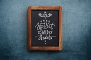 Chalk Lettering Set, Vector, a Decorative Illustration by Nina's Illustration Shop (Thumbnail 4 of 11)