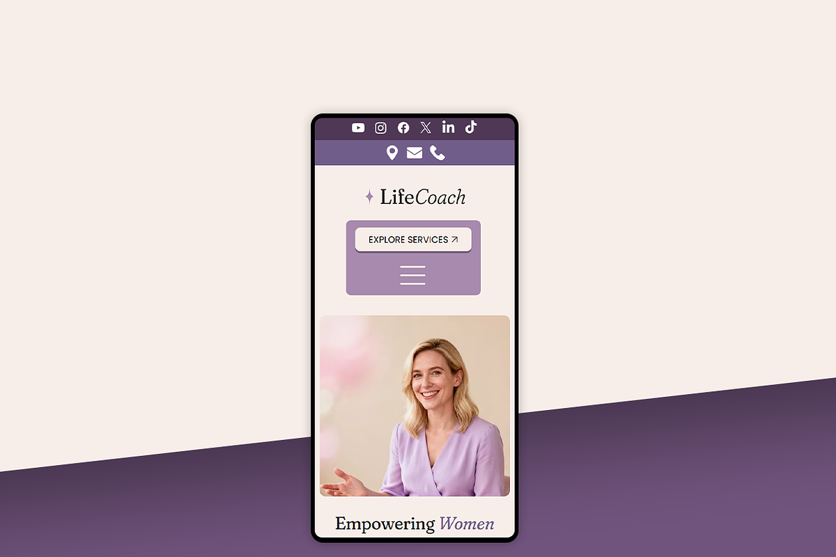 Life Coach Wix Studio Template, a Wix Template by Kitteeh (Photo 12 of 20)