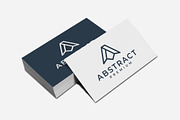Letter A line art logo design vector, a Branding & Logo Template by mouze_art (Thumbnail 2 of 4)