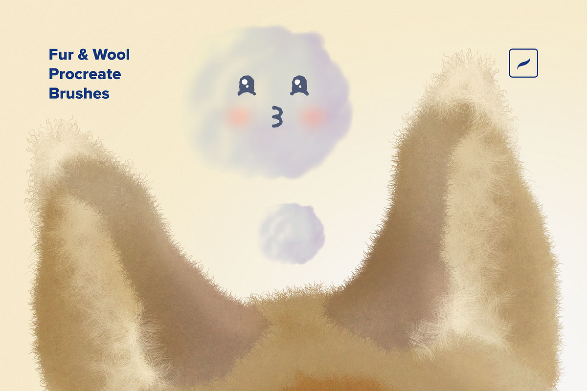 Fur & Wool Procreate Brushes, a Brush Add-On by Creative Veila (Photo 5 of 12)