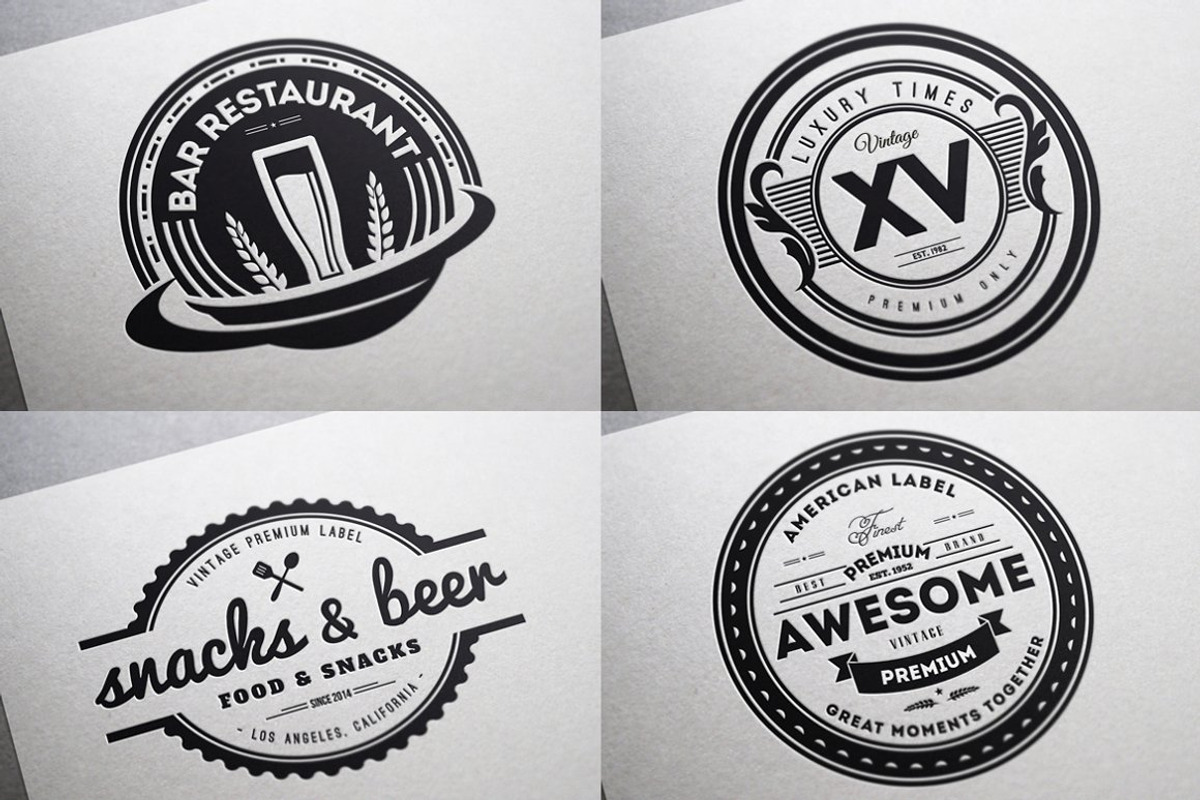 Vintage Logos Labels & Badges, a Branding & Logo Template by Design District (Photo 69 of 76)