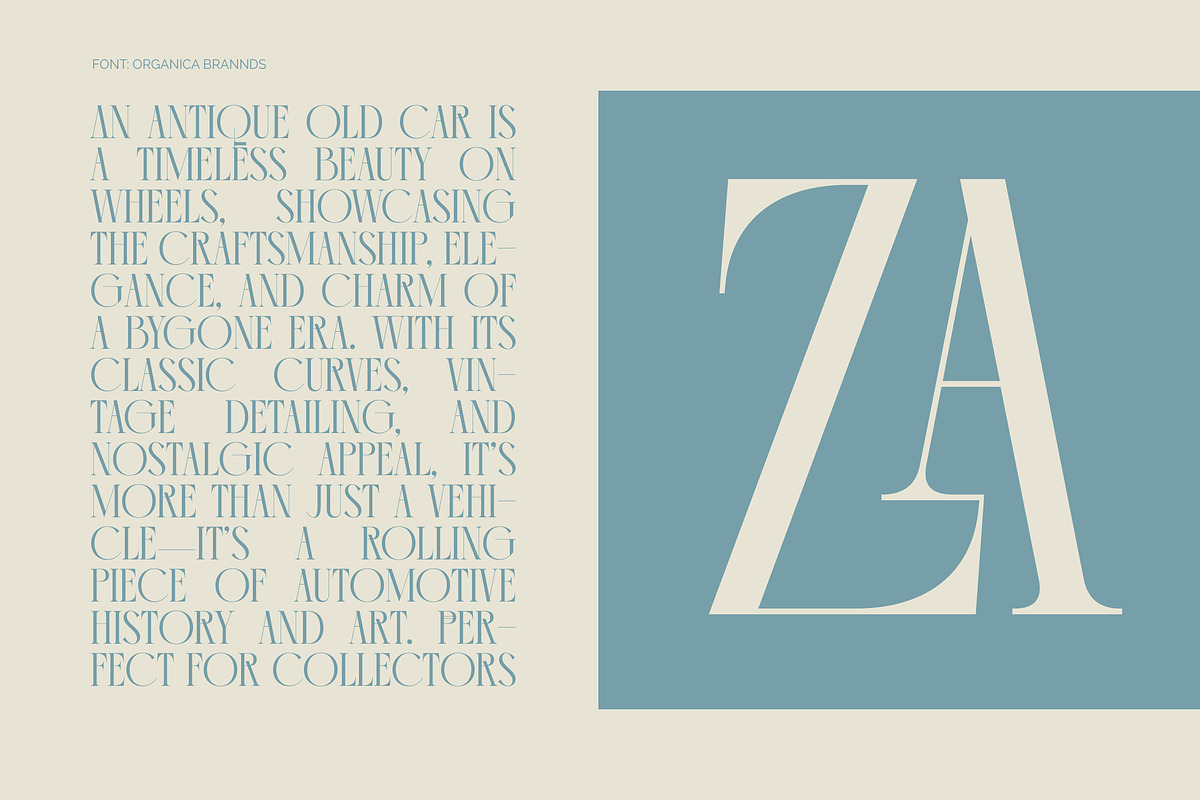 Comela Elegant Ligature Serif, a Serif Font by timelesstype.co (Photo 9 of 20)