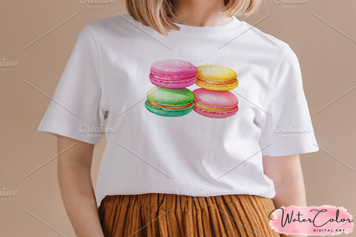 The Cute Sweets Collection Clipart, a Food Illustration by Watercolor Digital (Photo 15 of 18)