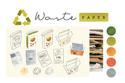 Waste Paper, an Illustration by Olga Bonitas (Thumbnail 1 of 5)