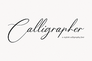 Calligrapher, a Script Font by Essentials Studio (Thumbnail 1 of 8)