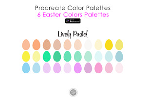 Easter Procreate Color Palettes