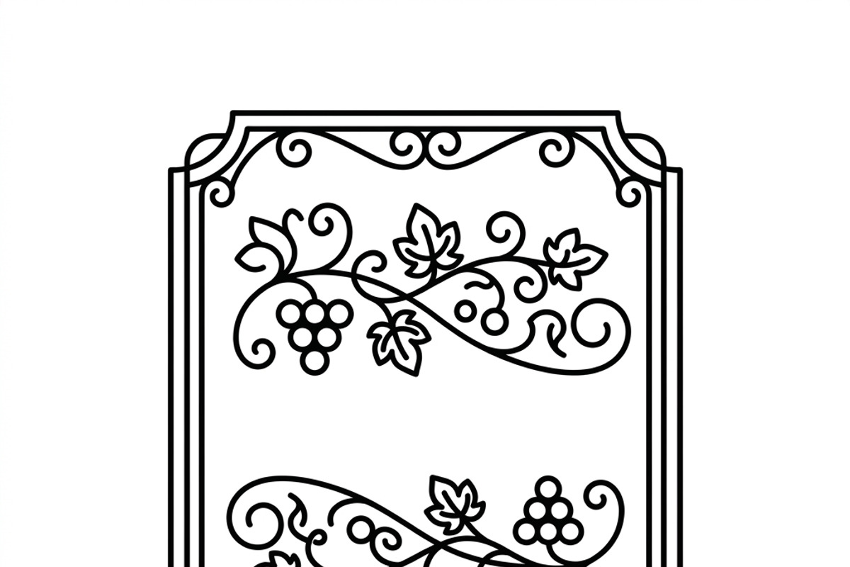 42 Winery Vineyard Outline Icons, an Outline Icon by adenpinkstore (Photo 9 of 11)