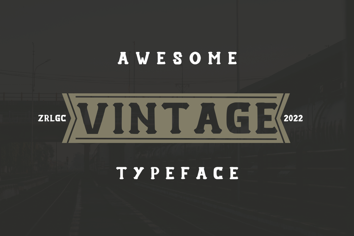 Artameva Vintage Font, a Serif Font by zerologicstudio (Photo 2 of 6)