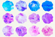 Watercolor Kit Styles + Typeface, a Script Font by JasGraphicTools (Thumbnail 7 of 24)