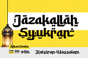 Rahila Arabic - An Arabic Style Type, a Handwritten Font by Afkari Studio (Thumbnail 10 of 11)