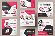 Webinar Social Media Post Pack, a Social Media Template by Pixelpick (Thumbnail 5 of 6)