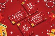 Glitch Sleigh – Christmas Font, a Font by PutraCetol Studio (Thumbnail 2 of 5)