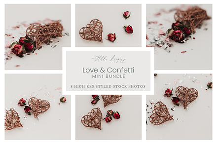 Love & Confetti Mini Stock Bundle