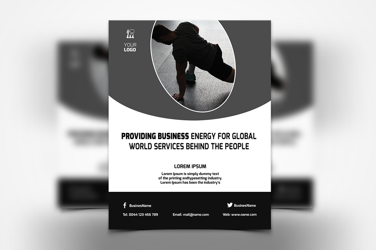 Training Flyer, a Flyer Template by Creatricks