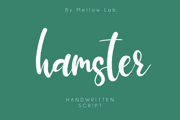 Hamster font preview 6