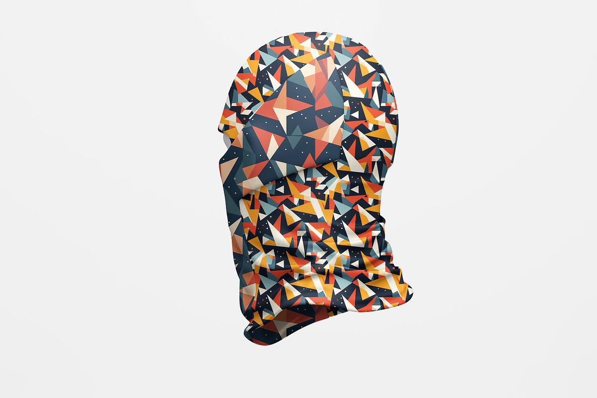 Dye sublimation Balaclava Mockup, a Mask Mockup by GraphicVil (Photo 9 of 9)