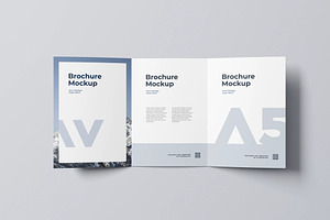 High Quality Trifold Brochure Mockup, an Advertising Mockup by zpackcreative