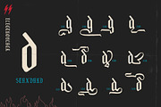 Electro Black Vintage Blackletter, a Blackletter Font by alit design (Thumbnail 7 of 18)