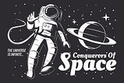 Astronaut Illustration., a Technology Illustration by Nomber_86 (Thumbnail 1 of 5)