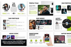 Stream - Music Powerpoint Template