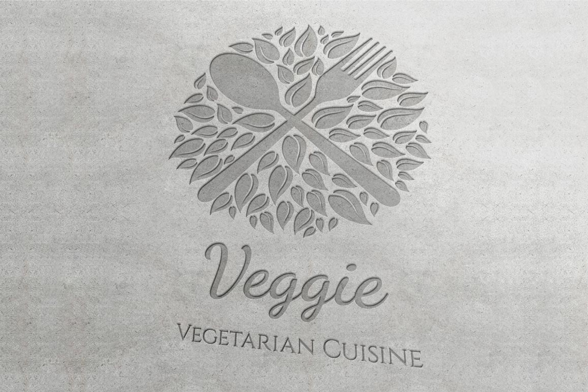 Vegetarian Restaurant Logo, a Branding & Logo Template by 7Theme (Photo 5 of 5)