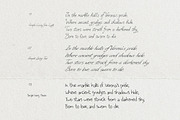 Simple Living - Handwritten Fonts, a Handwritten Font by AndrewPixelType (Thumbnail 9 of 15)