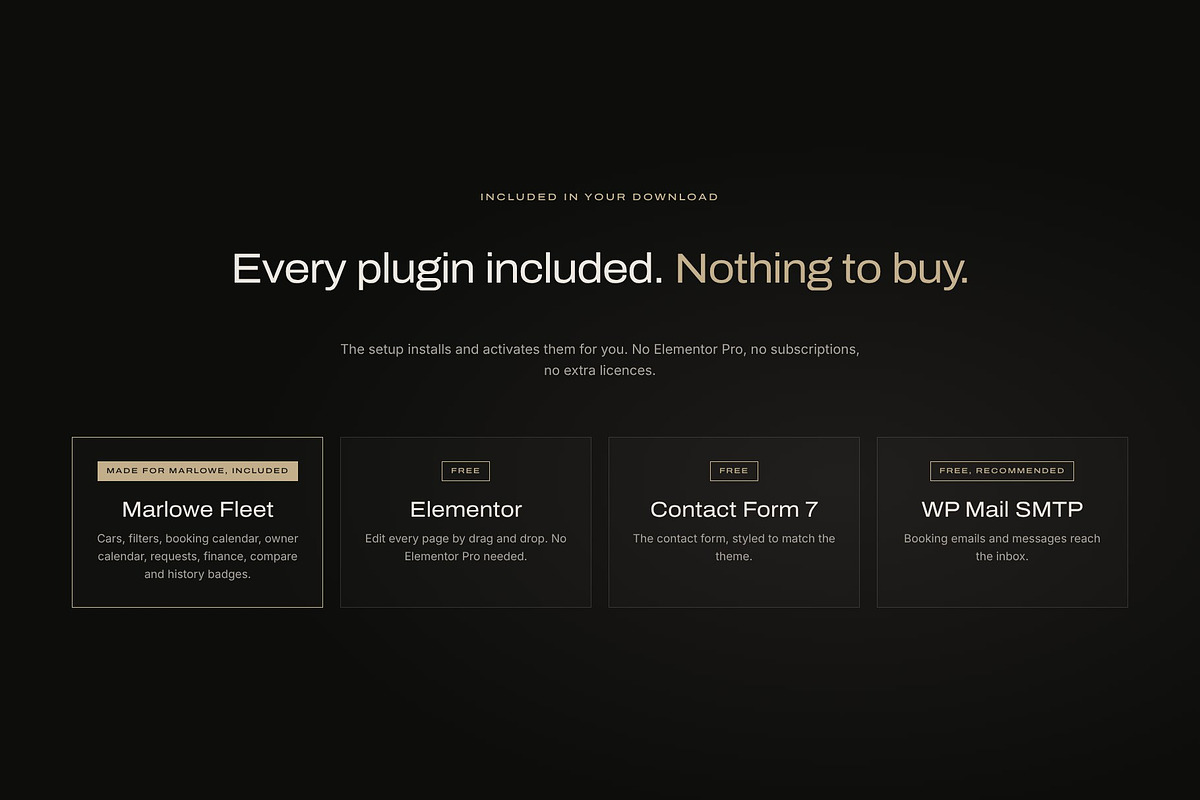 Marlowe Car Rental WordPress Theme, a WordPress Template by Tomasz Ganclerz (Photo 4 of 21)