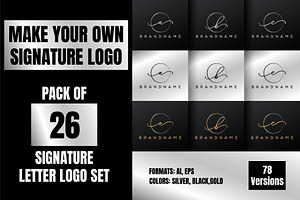 A to Z signature logo kit