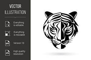 Tiger Mascot Logo