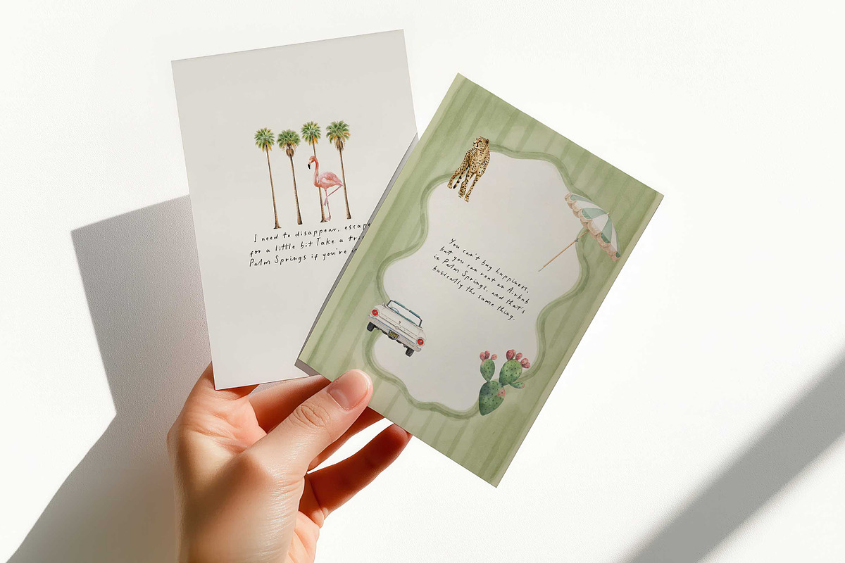 Palm Springs Watercolor Collection, a Graphic by Paper Flowers Studio (Photo 7 of 8)