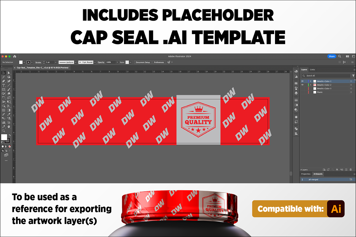 5lb Whey Protein Jar Mockup C1-Pro, a Packaging Mockup by Design Warlord (Photo 8 of 16)
