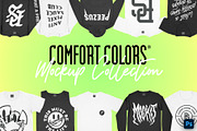 Comfort Colors Essential Mockups, a Hoody Mockup by Pixel Sauce™ (Thumbnail 1 of 6)